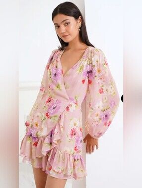 Yumi Kim Mini Dress with Ruffle Hem